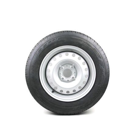 Детальное изображение товара - Колесо прицепа 165/70R13 КАМА НК-244 79N с диском TREBL 42B29C 5x13 4x98 ET29 D60.1 Silver