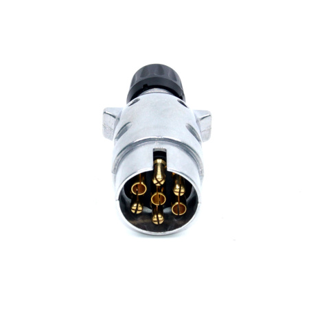Детальное изображение товара - Вилка 7pin 12V TRAILERCOM 3053D (металл) DM+