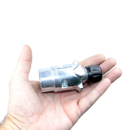 Детальное изображение товара - Вилка 7pin 12V TRAILERCOM 3053D (металл) DM+