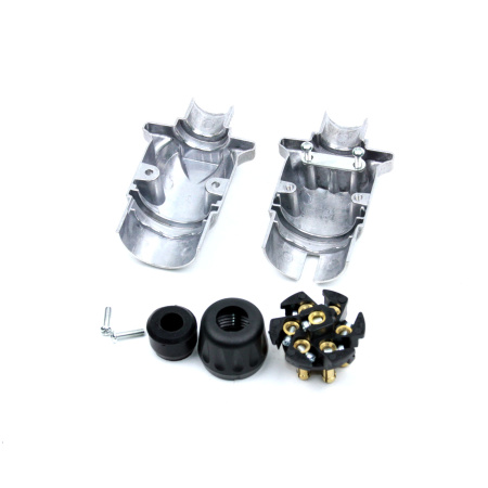 Детальное изображение товара - Вилка 7pin 12V TRAILERCOM 3053D (металл) DM+